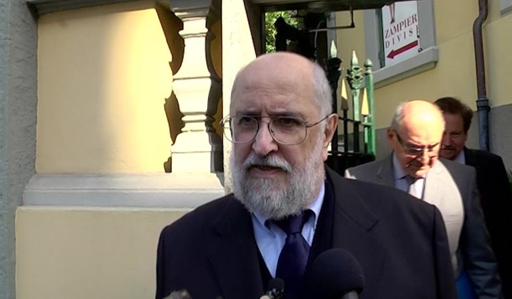 El fundador del Sodalicio durante su retiro en Roma