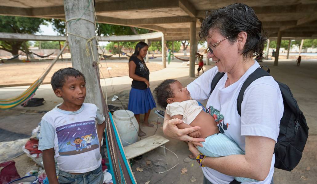 Una misionera colombiana de la Consolata en Brasil
