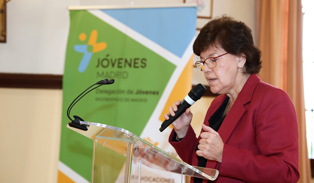 Laura Moreno, delegada de Jóvenes, defendió el diálogo sin perder las convicciones