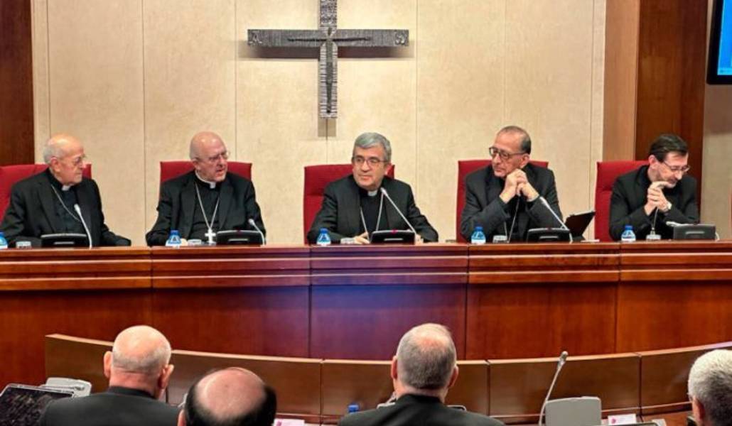 Obispos en la Asamblea Plenaria del pasado marzo