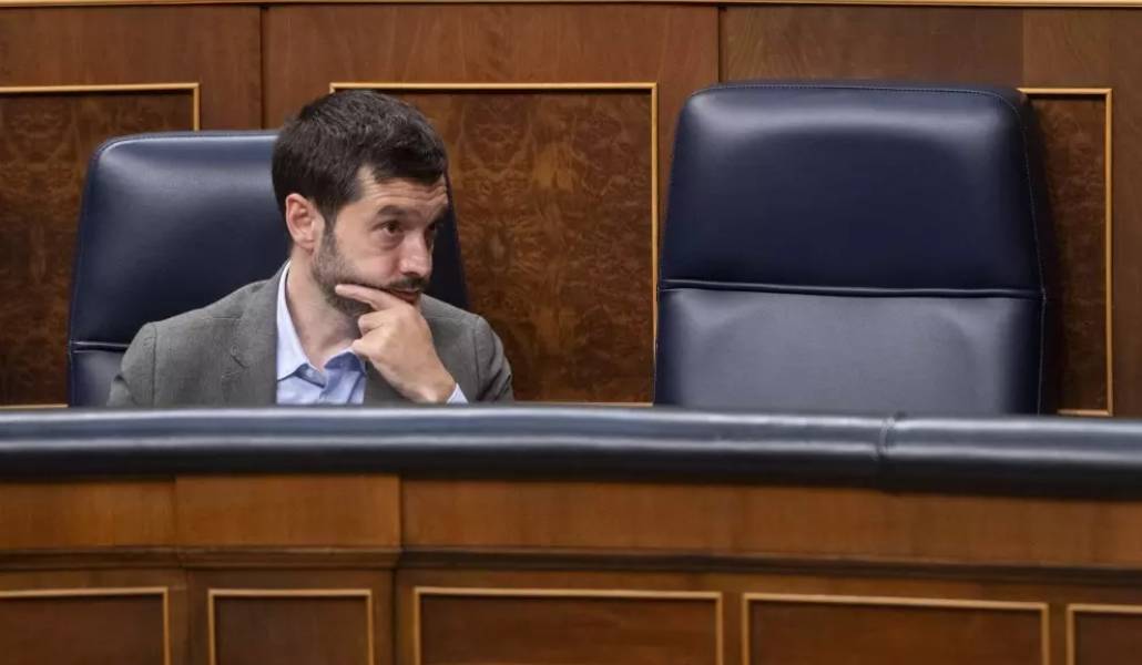 Pablo Bustinduy en el Congreso de los Diputados el pasado 22 de octubre