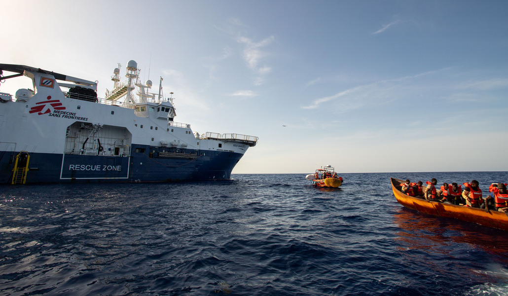 Operación de rescate del Geo Barents en septiembre de 2023