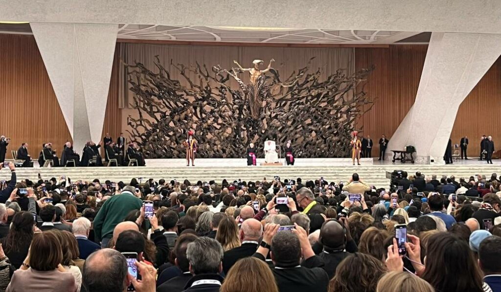 Encuentro del Papa Francisco con los periodistas en el marco del Jubileo de la Comunicación