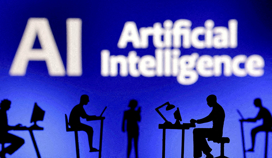 Ilustración sobre la Inteligencia Artificial