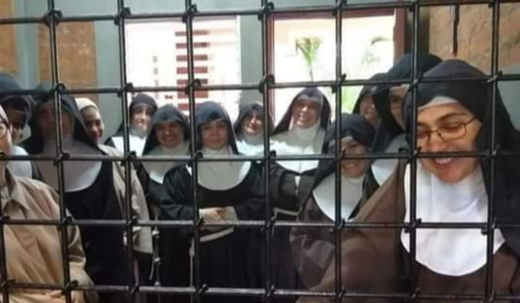 Imagen de las clarisas difundida por Molina