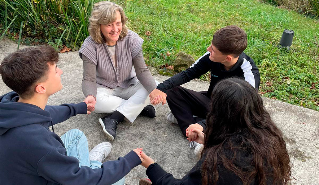 Nekane Abalia estaba ligada a la pastoral con jóvenes en San Sebastián antes de mudarse a Madrid