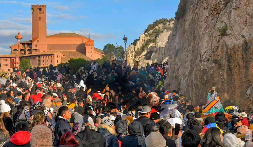 Una peregrinación a Torreciudad el año pasado