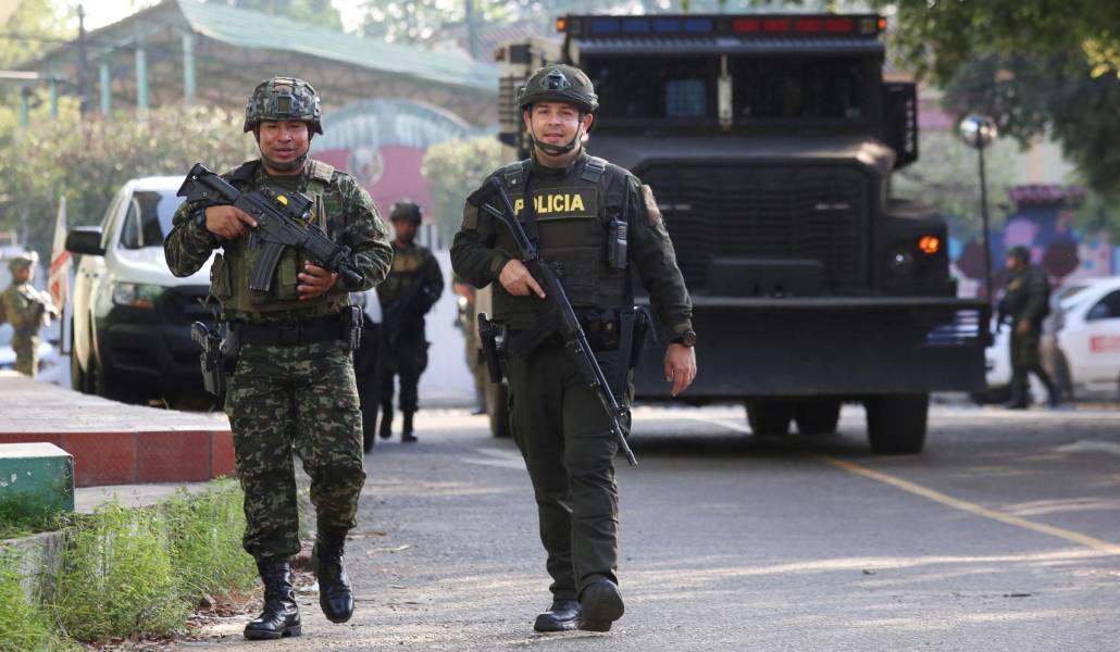 Militares colombianos en Catatumbo