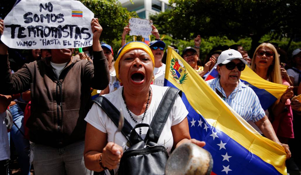 Protesta en Venezuela tras las elecciones de julio de 2024