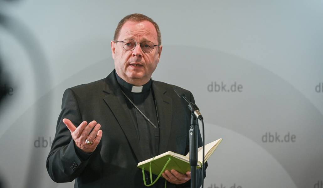 El presidente de la Conferencia Episcopal Alemana, Georg Bätzing, en una imagen de archivo