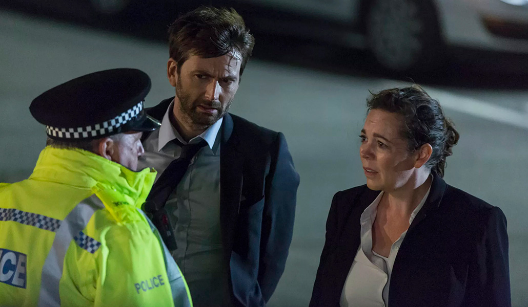 Tennant como el inspector jefe Hardy y Colman como la detective jefe Miller