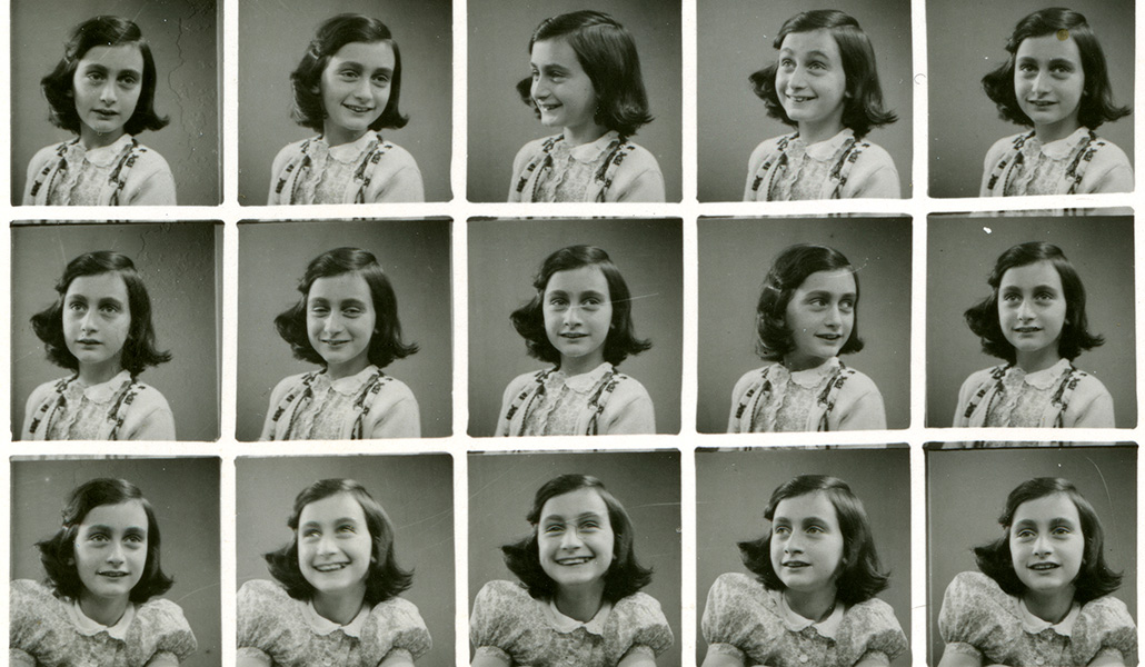 Fotos de pasaporte de Ana Frank tomadas en 1939