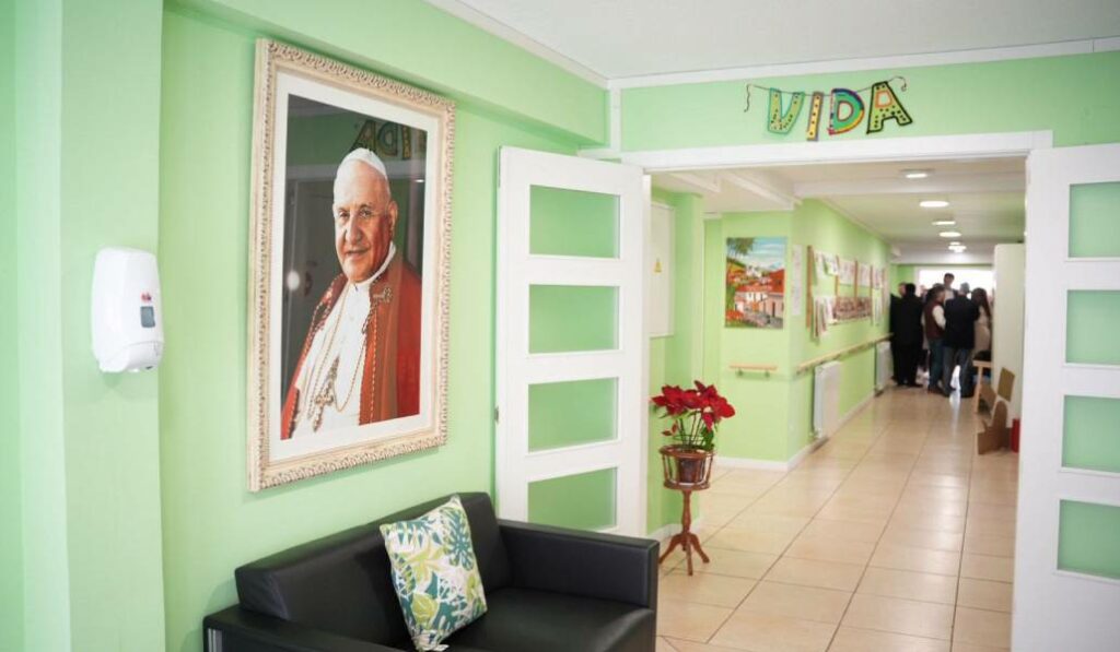 Interior del Centro de Día San Juan XXIII inaugurado este viernes