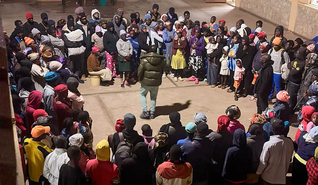 Desplazados acogidos por NPH