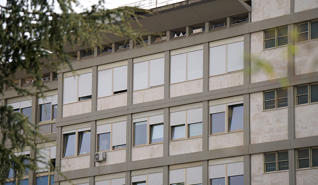 Habitaciones del Gemelli donde suele estar ingresado el Papa