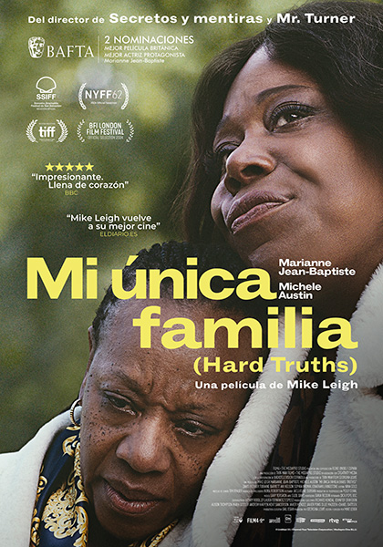 Cartel de 'Mi única familia'