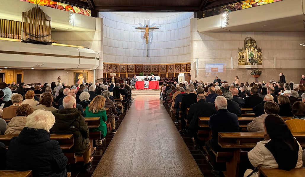 Un momento de la presentación del Plan Pastoral con las Personas Mayores