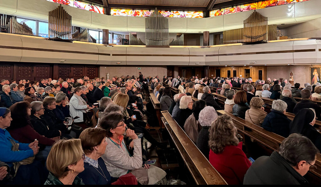 Un momento de la presentación del Plan Pastoral con las Personas Mayores