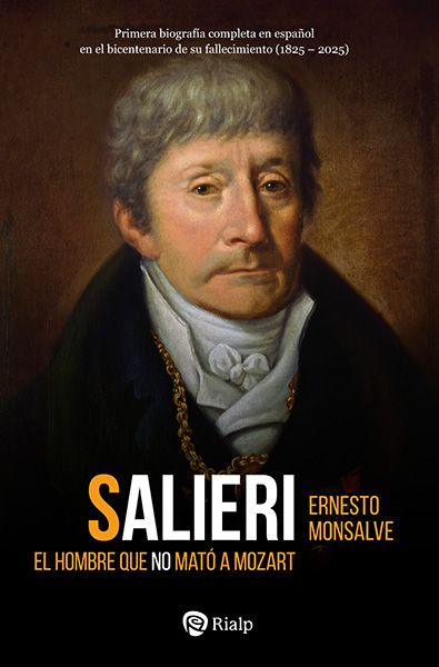 Portada de 'Salieri. El hombre que no mató a Mozart'