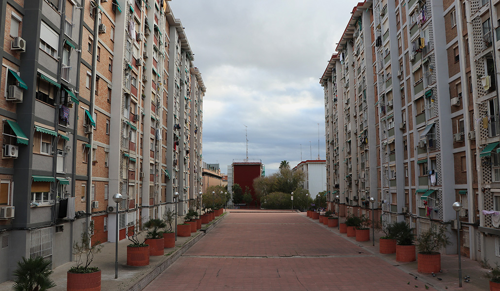 Edificios de viviendas en la Ciudad Condal