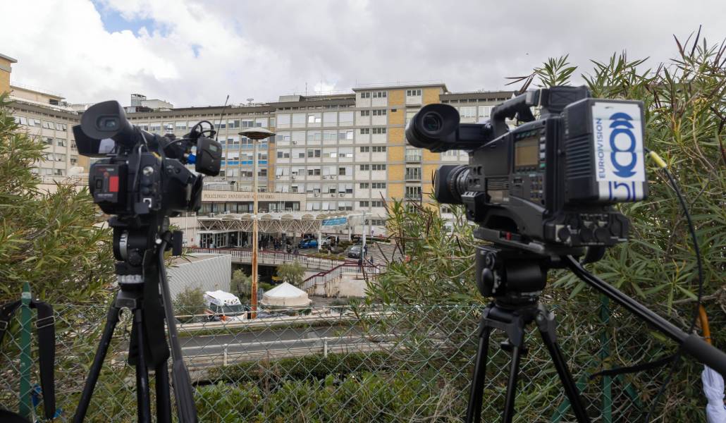 Exterior del hospital Gemelli de Roma