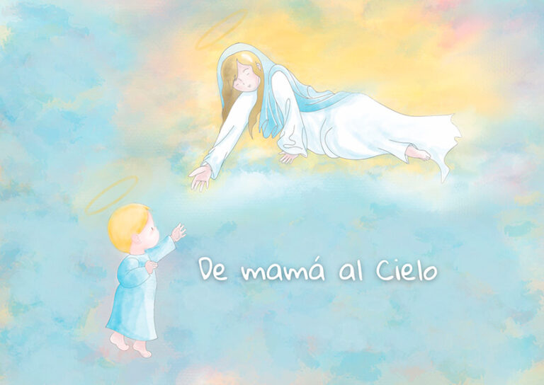 Portada de 'De mamá al cielo'