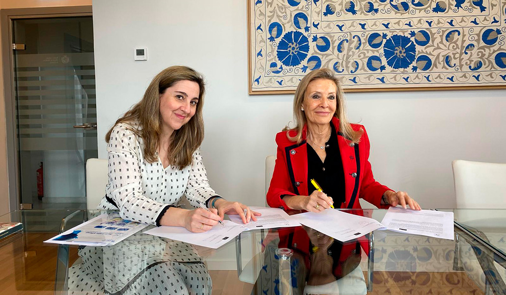 Firma del acuerdo de colaboración entre adELA y SECPAL