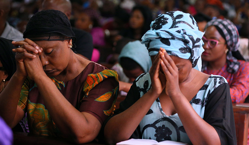 Celebración en una iglesia en Abuja (Nigeria)