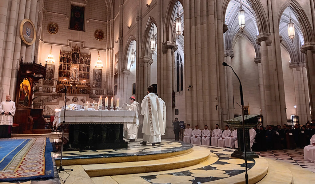 Misa por el Jubileo de los Seminaristas en la catedral de la Almudena