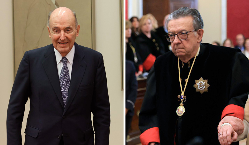 Miquel Roca i Junyent y Miguel Herrero y Rodríguez de Miñón