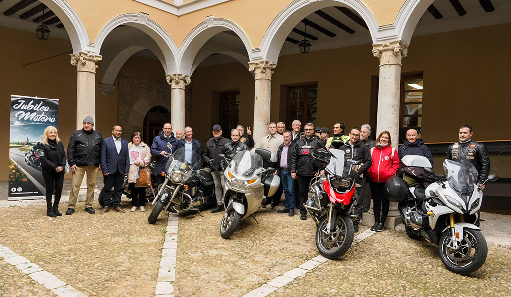 Presentación de la ruta motera en Valladolid