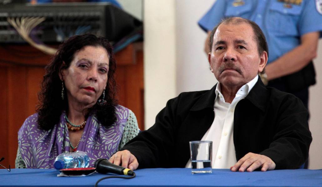 El presidente de Nicaragua, Daniel Ortega y su mujer, Rosario Murillo, en una imagen de archivo