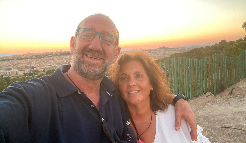 Paloma Carmona González y su marido, Luis Ángel Soler