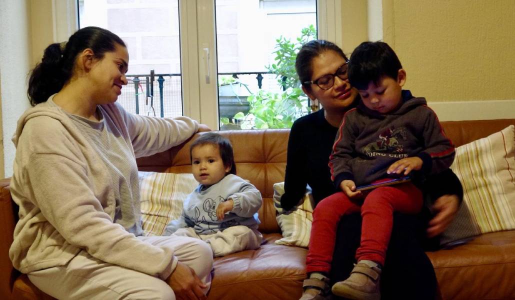 La mayoría de las mujeres que acuden al Hogar Santa Bárbara son migrantes, sin red social y con hijos