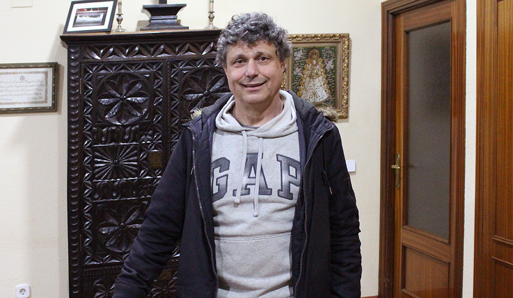 Santos Urías Ibáñez, el delegado de Pastoral para el Centro es también párroco de San Millán y San Cayetano