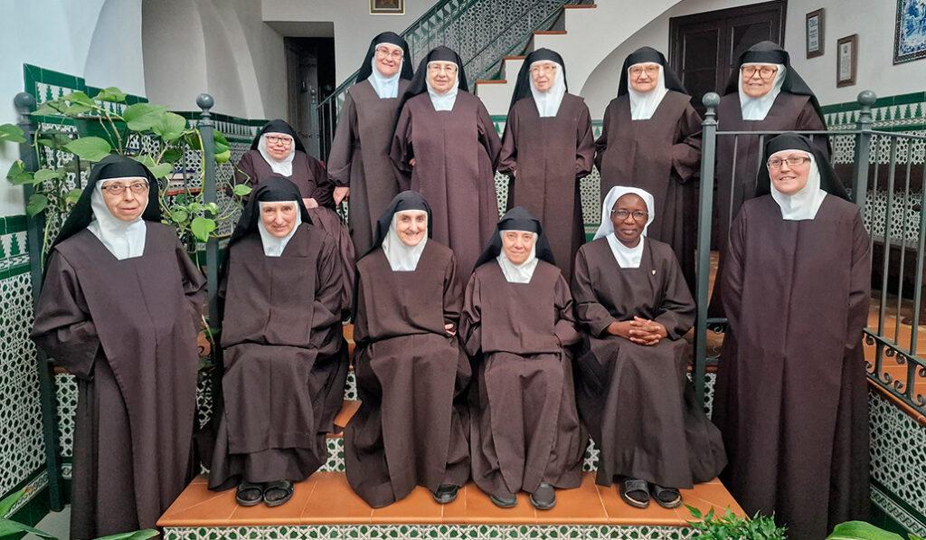 La comunidad de carmelitas del monasterio onubense