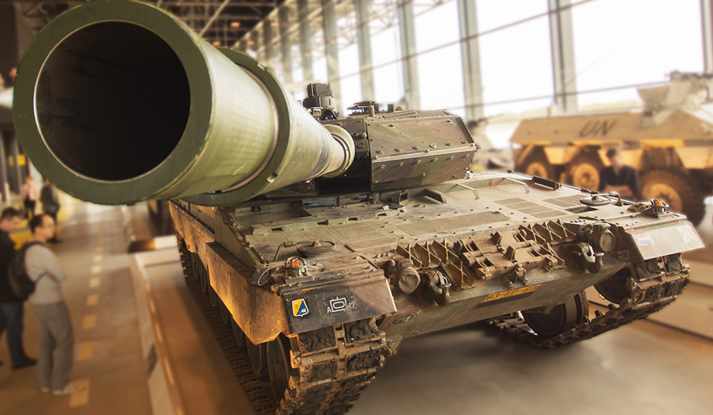 Foto de recurso de un tanque
