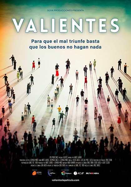 Cartel de 'Valientes'