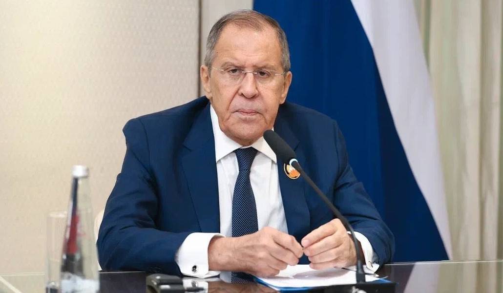Sergei Lavrov en India en 2023