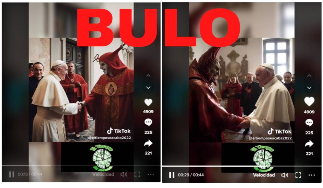 Un bulo sobre el Papa Francisco desmontado por el portal de verificación Maldita