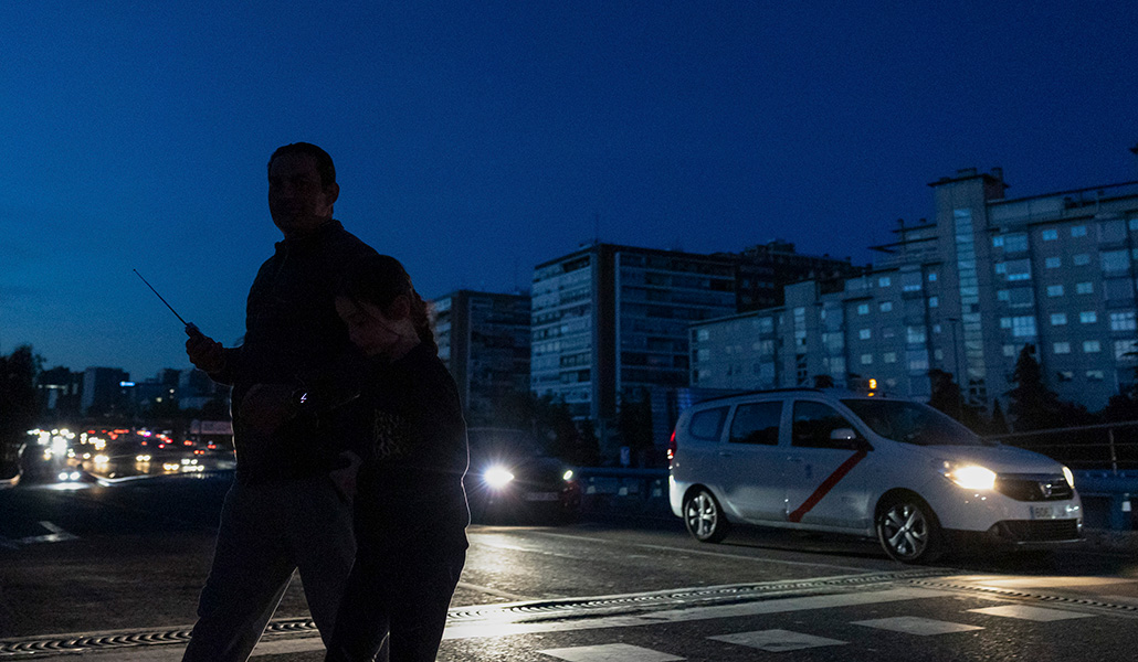 Una imagen el apagón ocurrido en España y Portugal el 28 de abril