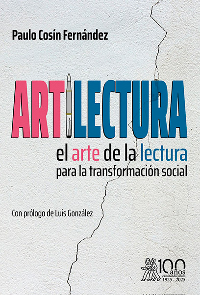 Portada de 'Artilectura. El arte de la lectura para la transformación social '