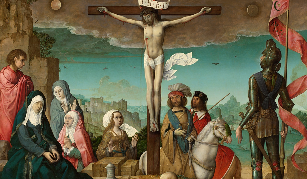 'La Crucifixión'. Juan de Flandes