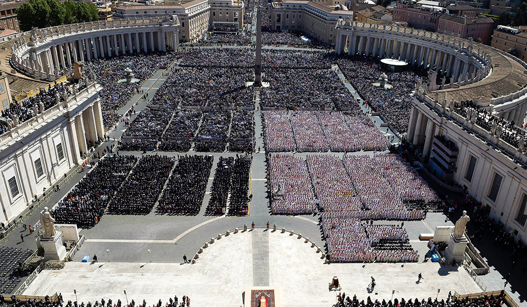 Más de 200.000 personas asistieron a las exequias del Papa Francisco el pasado sábado en la plaza de San Pedro