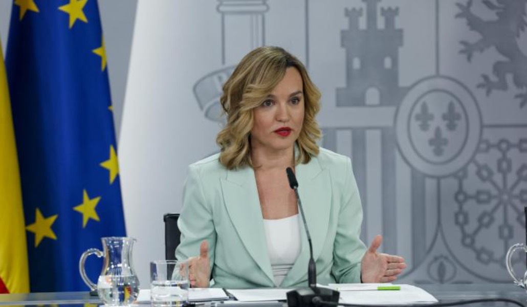 PIlar Alegría durante la rueda de prensa posterior al Consejo de Ministros