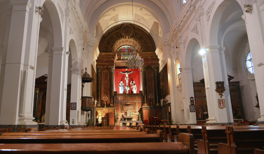 El Cristo de la Salud, en el barrio de Salamanca.