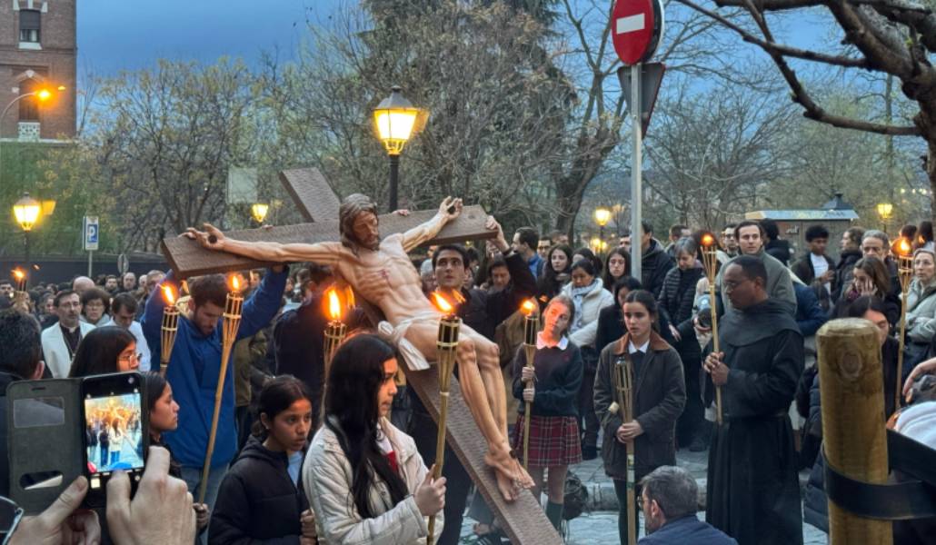 Vía crucis de este viernes por las calles de Madrid
