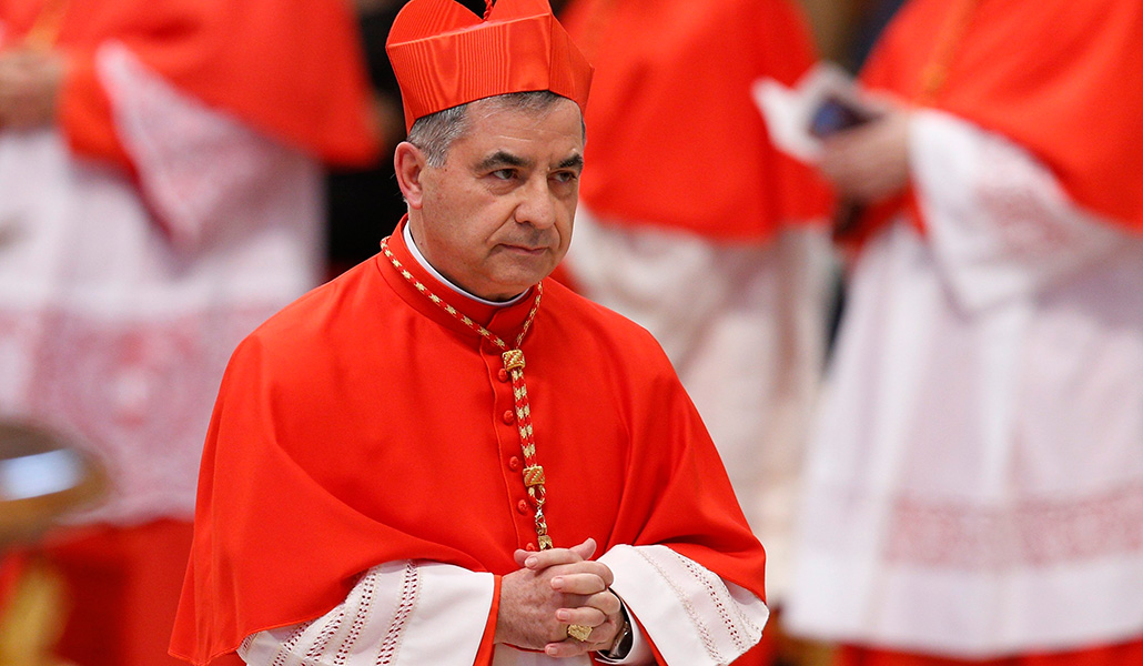 El cardenal Becciu