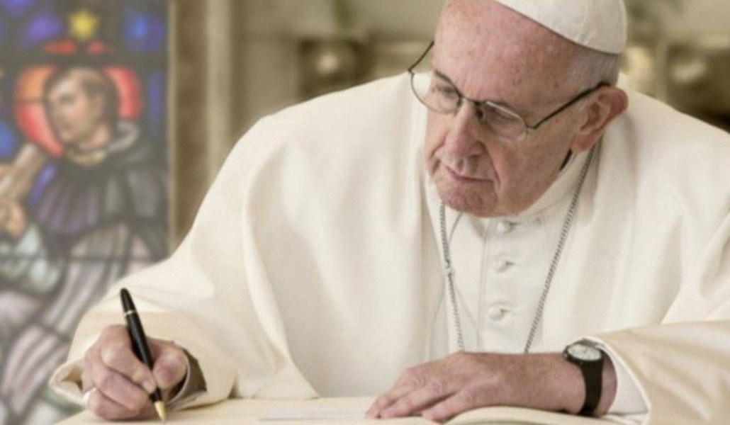 El Papa Francisco en una de sus jornadas de trabajo