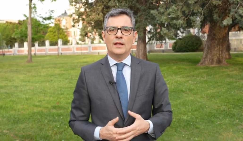 Bolaños hablando sobre León XIV